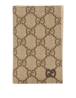 Gucci Bifold Card Case, Canvas, Beige, 2091, 2*